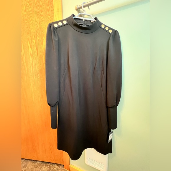 Brand new with tags! Never worn. Gorgeous black dress. Looks very rich on! - Picture 3 of 7
